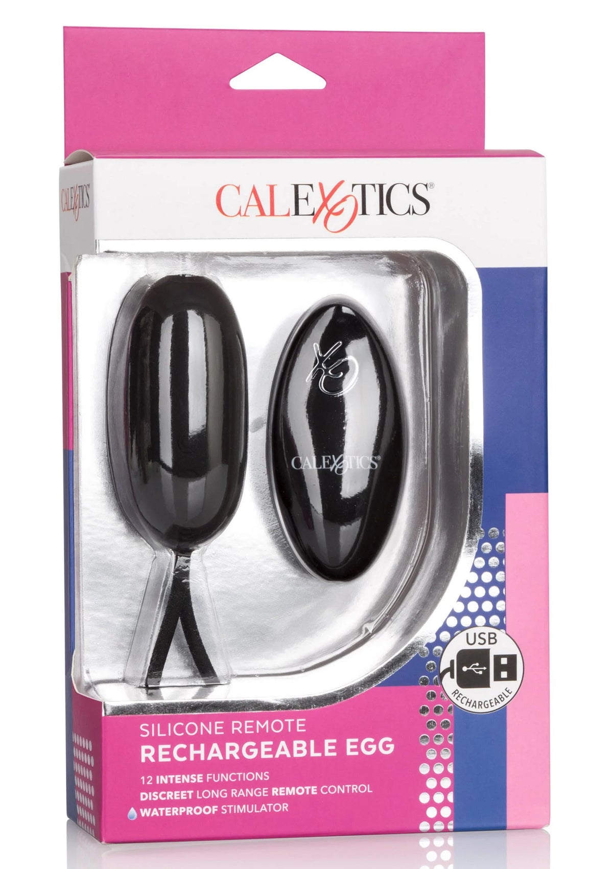 Bestel: Silicone Remote Rechargeable Egg sex Egg by CalExotics - bij Happytoys: de erotische sex webshop | liever Happy dan Easy ⭐⭐⭐⭐⭐