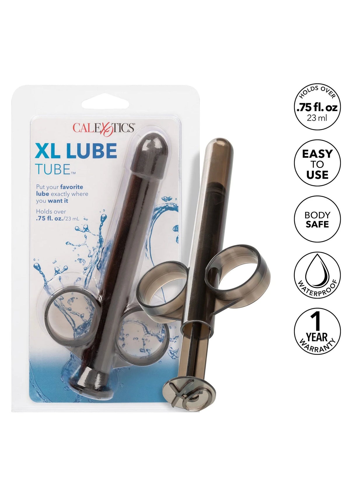 Bestel: XL Lube Tube by CalExotics Water Systems - bij Happytoys: de erotische sex webshop | liever Happy dan Easy ⭐⭐⭐⭐⭐