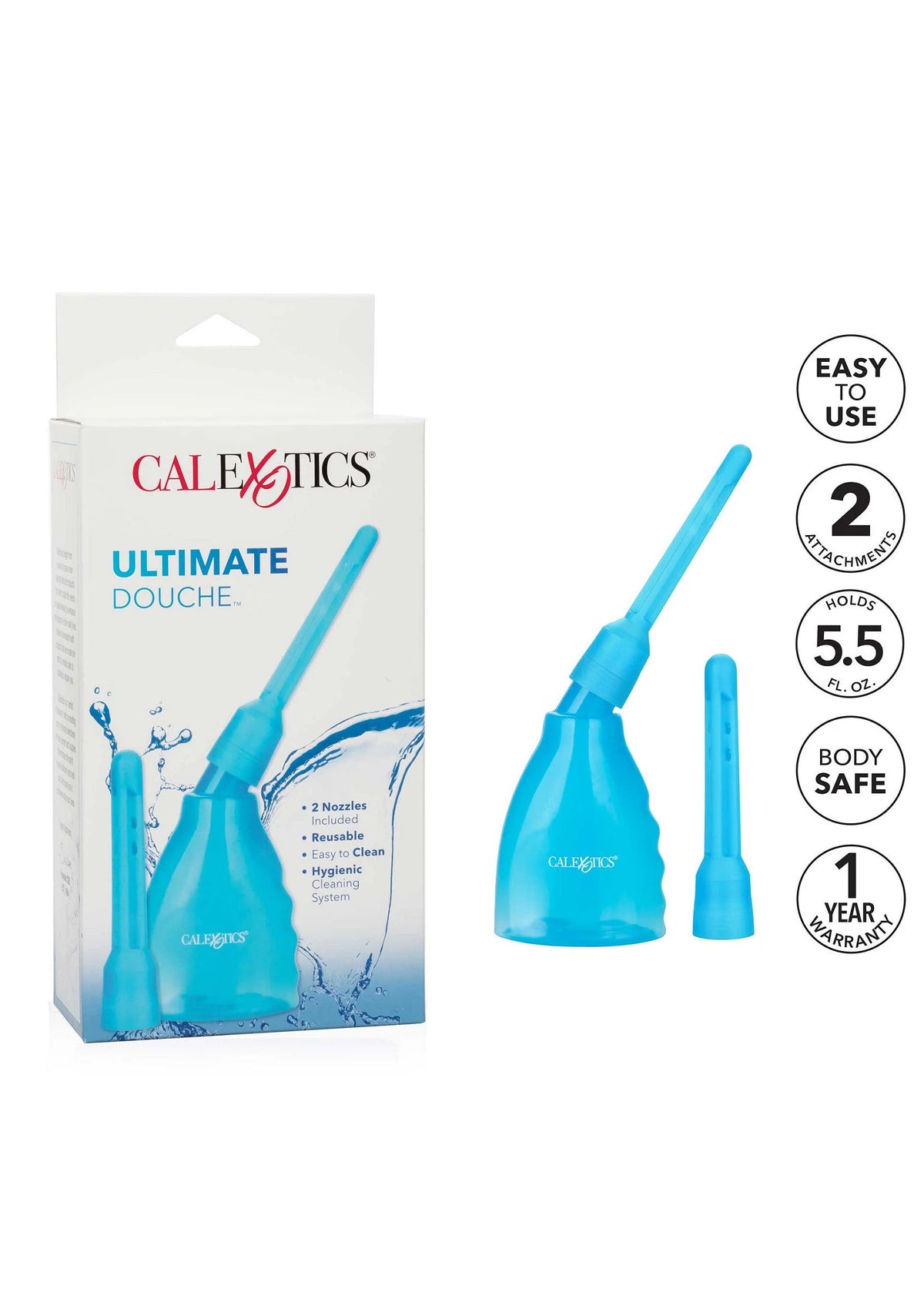 Bestel: Ultimate Douche by CalExotics - bij Happytoys: de erotische sex webshop | liever Happy dan Easy ⭐⭐⭐⭐⭐
