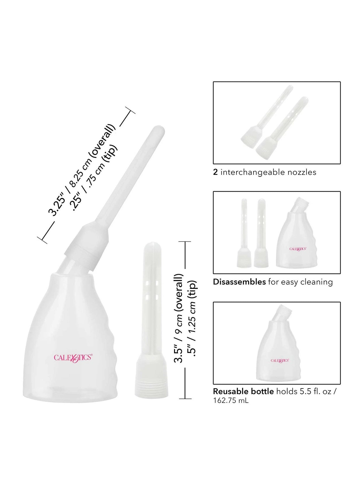 Bestel: Ultimate Douche by CalExotics - bij Happytoys: de erotische sex webshop | liever Happy dan Easy ⭐⭐⭐⭐⭐