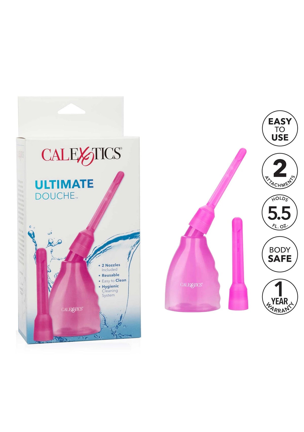 Bestel: Ultimate Douche by CalExotics - bij Happytoys: de erotische sex webshop | liever Happy dan Easy ⭐⭐⭐⭐⭐