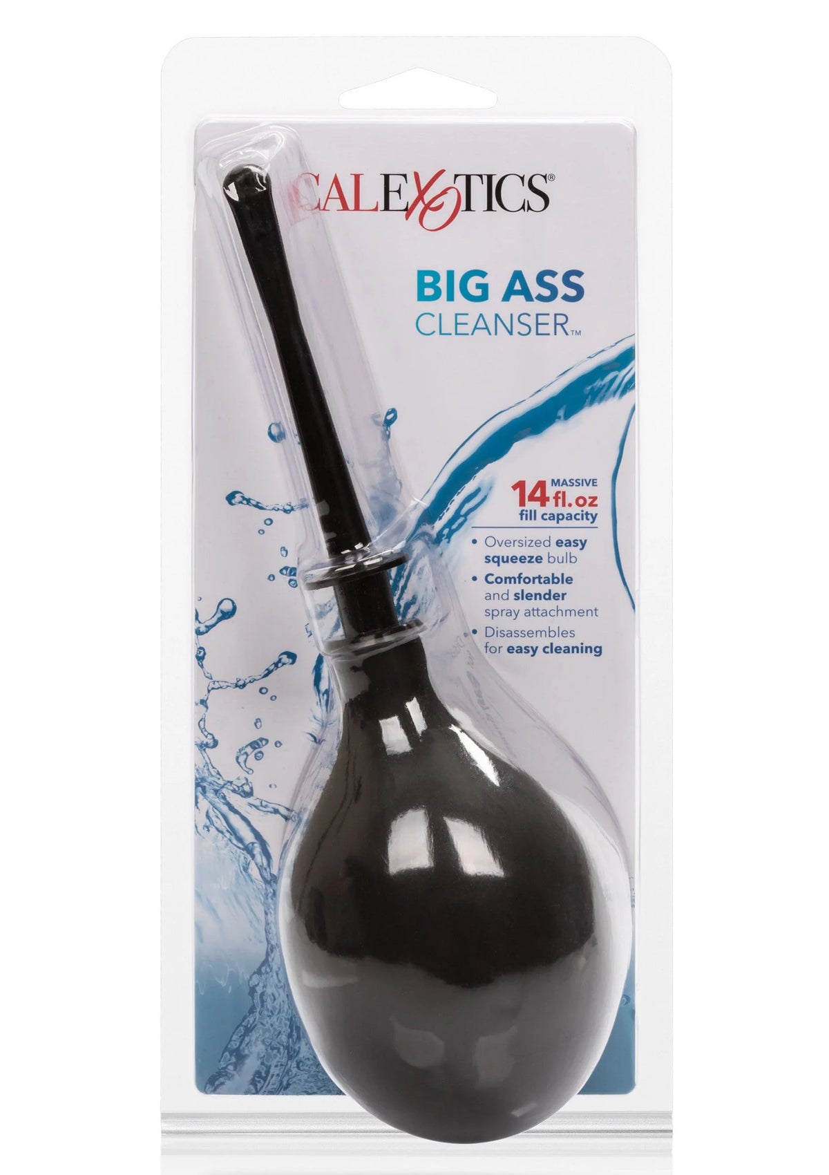Bestel: Big Ass Cleanser Anal Douche by CalExotics - anaal douche bij Happytoys: de erotische sex webshop | liever Happy dan Easy ⭐⭐⭐⭐⭐