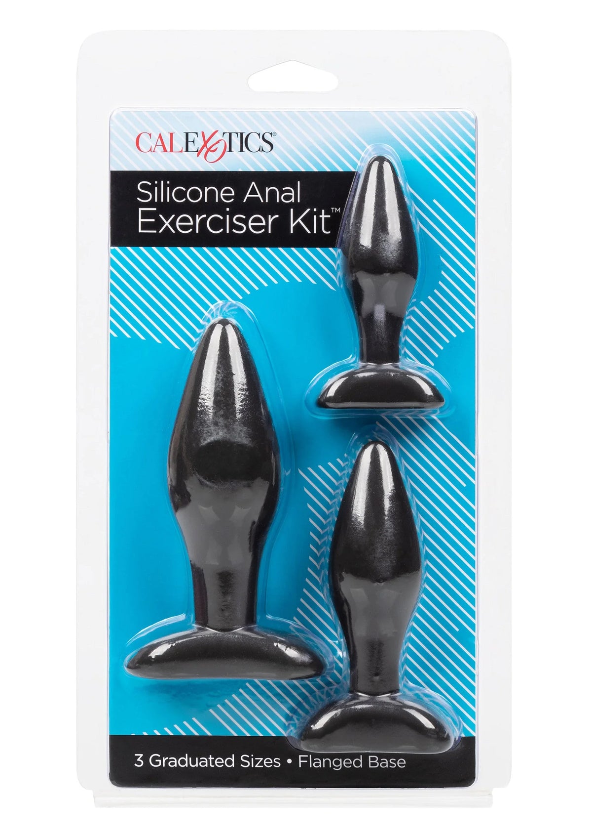 Bestel: Silicone Anal Exerciser Kit by CalExotics - bij Happytoys: de erotische sex webshop | liever Happy dan Easy ⭐⭐⭐⭐⭐