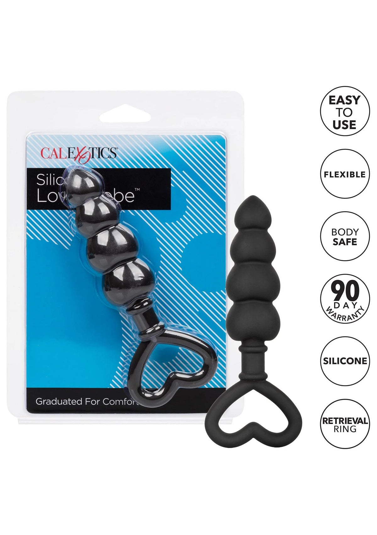 Bestel: Silicone Love Probe by CalExotics - bij Happytoys: de erotische sex webshop | liever Happy dan Easy ⭐⭐⭐⭐⭐