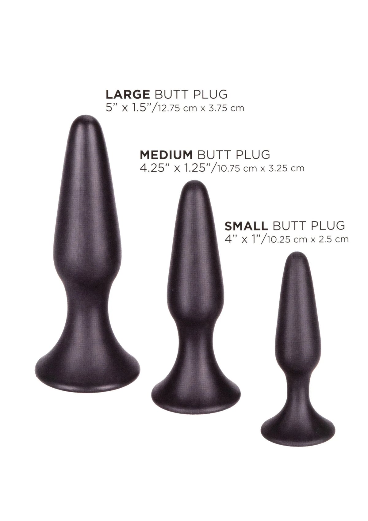 Bestel: Silicone Anal Trainer Kit Happytoys by CalExotics - anaal speelgoed bij Happytoys: de erotische sex webshop | liever Happy dan Easy ⭐⭐⭐⭐⭐