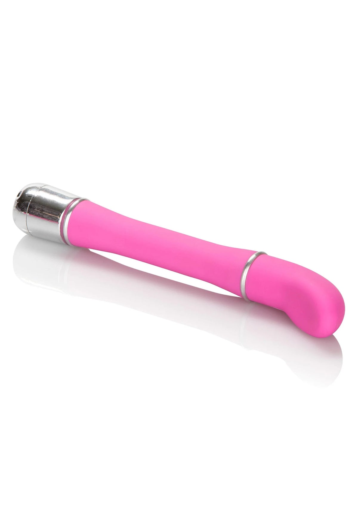 Bestel: Lulu Satin Scoop designvibrator (white) by CalExotics - bij Happytoys: de erotische sex webshop | liever Happy dan Easy ⭐⭐⭐⭐⭐