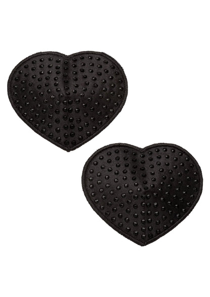 Bestel: Radiance Heart Pasties by CalExotics - bij Happytoys: de erotische sex webshop | liever Happy dan Easy ⭐⭐⭐⭐⭐ - Default Title - 12260 - BLACK
