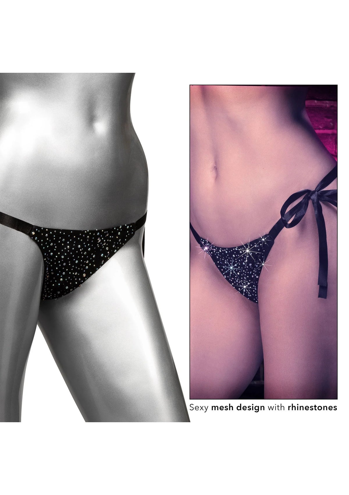 Bestel: Side - Tie Panties by CalExotics Radiance - bij Happytoys: de erotische sex webshop | liever Happy dan Easy ⭐⭐⭐⭐⭐