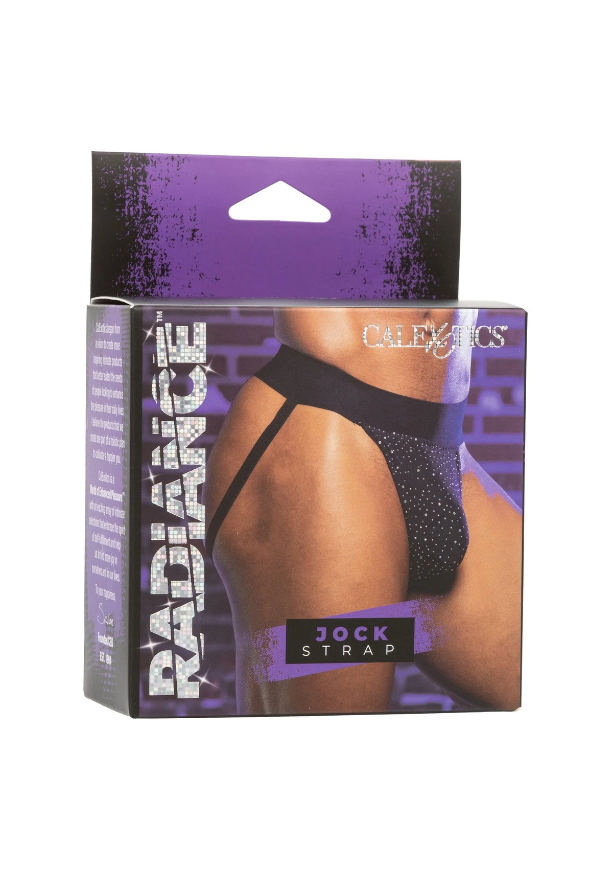 Bestel: Radiance Jock Strap by CalExotics - bij Happytoys: de erotische sex webshop | liever Happy dan Easy ⭐⭐⭐⭐⭐