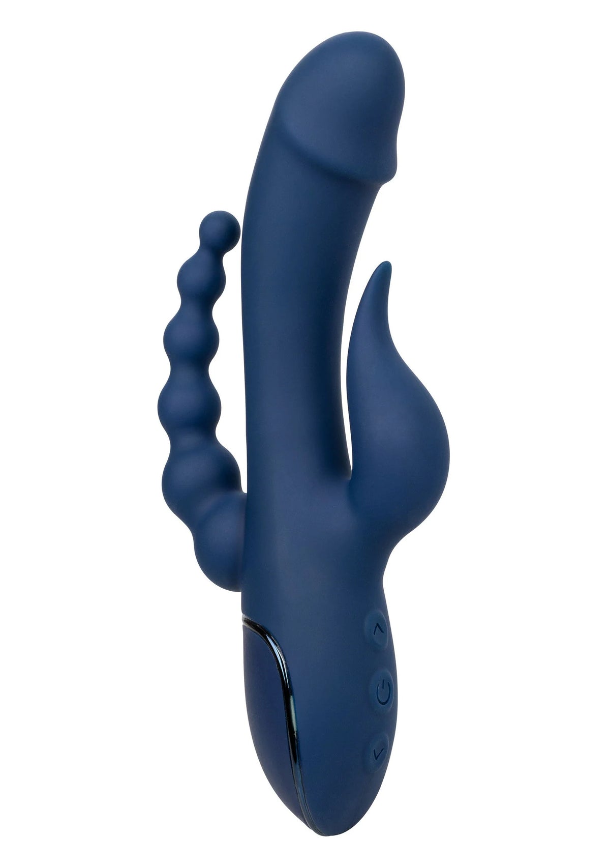 Bestel: Triple Orgasm triple Vibrator by CalExotics - bij Happytoys: de erotische sex webshop | liever Happy dan Easy ⭐⭐⭐⭐⭐ - Default Title - 12280 - BLUE