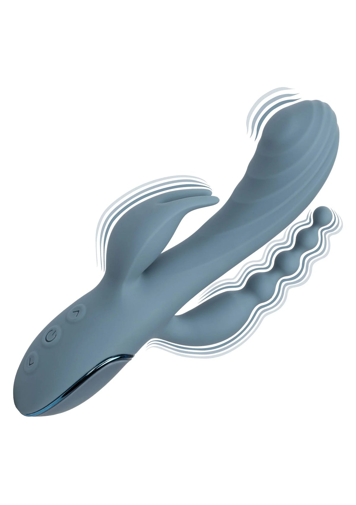 Bestel: Triple Ecstasy triple vibrator by CalExotics - bij Happytoys: de erotische sex webshop | liever Happy dan Easy ⭐⭐⭐⭐⭐