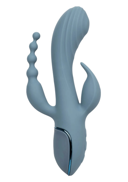 Bestel: Triple Ecstasy triple vibrator by CalExotics - bij Happytoys: de erotische sex webshop | liever Happy dan Easy ⭐⭐⭐⭐⭐