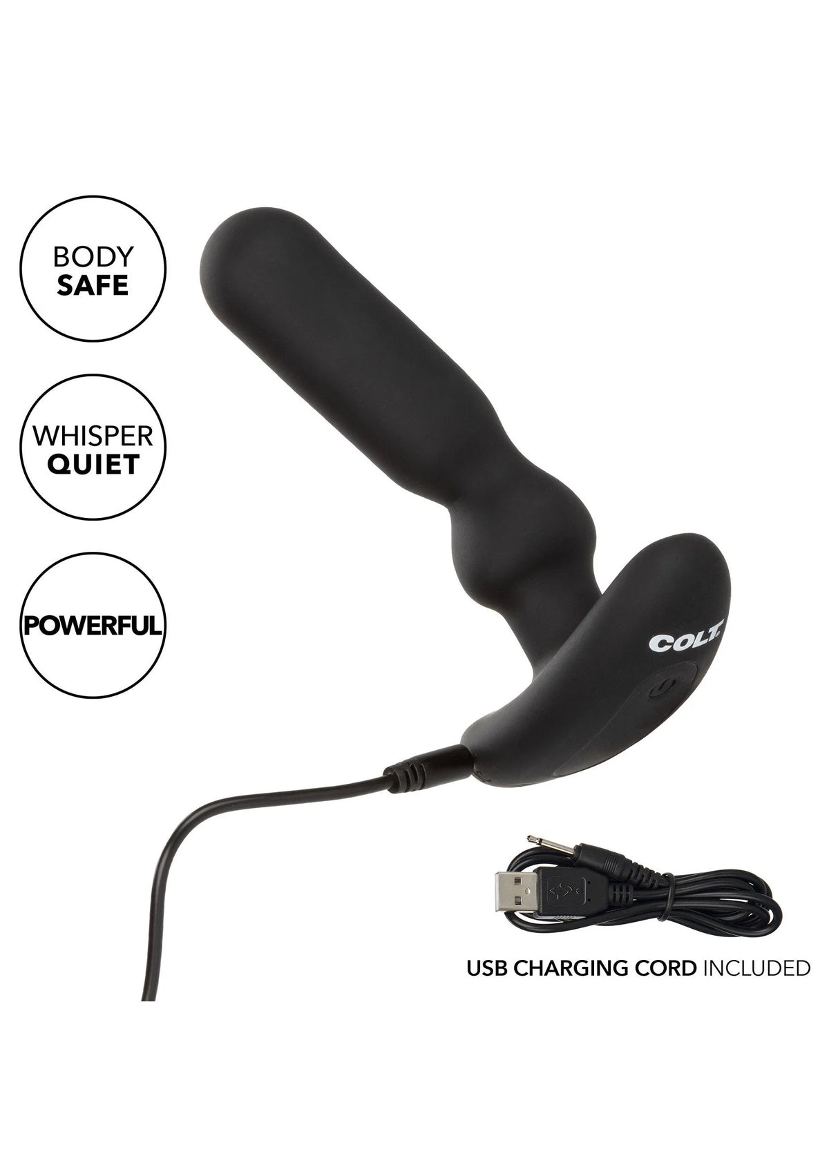 Bestel: COLT Rechargeable Anal - T Vibrator by CalExotics - bij Happytoys: de erotische sex webshop | liever Happy dan Easy ⭐⭐⭐⭐⭐