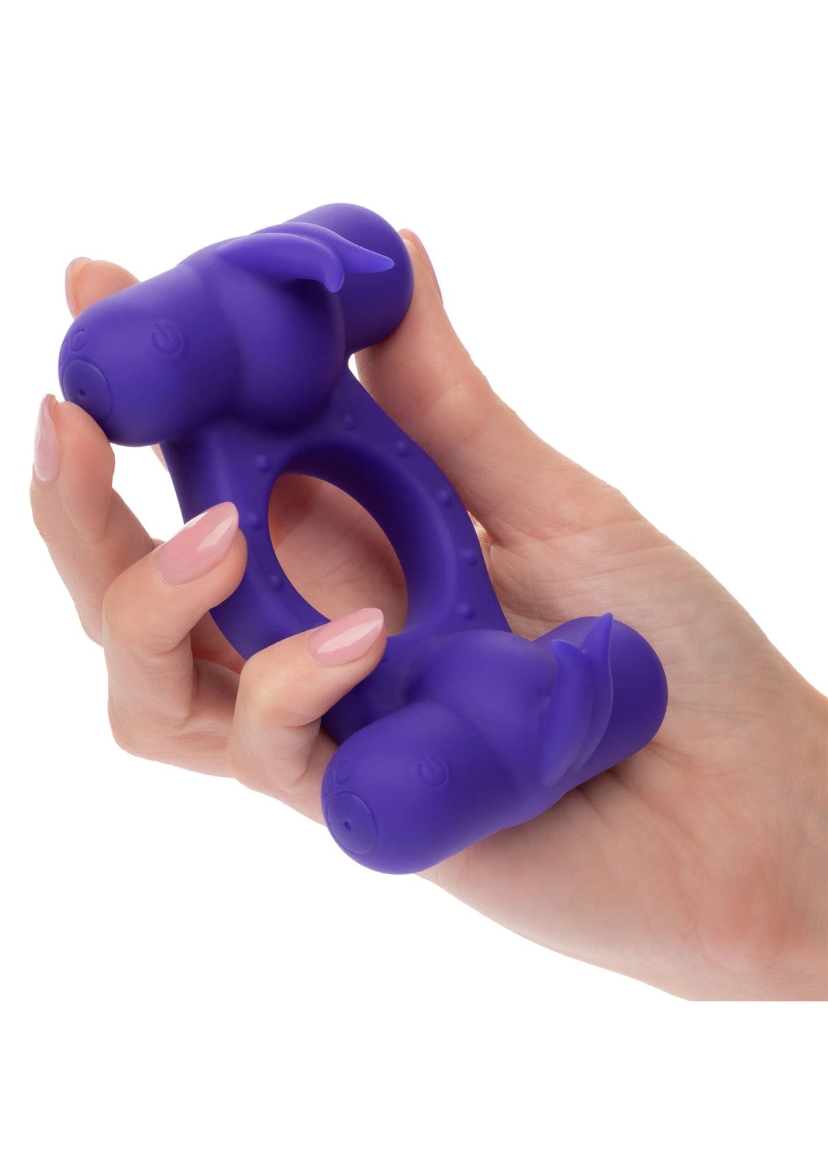 Bestel: Silicone Rechargeable Triple Orgasm Enhancer by CalExotics - bij Happytoys: de erotische sex webshop | liever Happy dan Easy ⭐⭐⭐⭐⭐