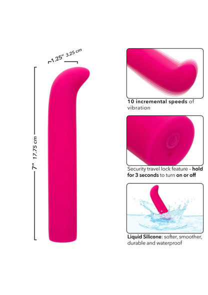 Bestel: Rechargeable Chic Standard G by CalExotics - bij Happytoys: de erotische sex webshop | liever Happy dan Easy ⭐⭐⭐⭐⭐