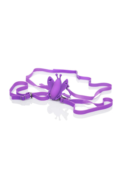 Bestel: Remote Wireless Butterfly vibrator by CalExotics - bij Happytoys: de erotische sex webshop | liever Happy dan Easy ⭐⭐⭐⭐⭐ - Default Title - 12393 - PURPLE