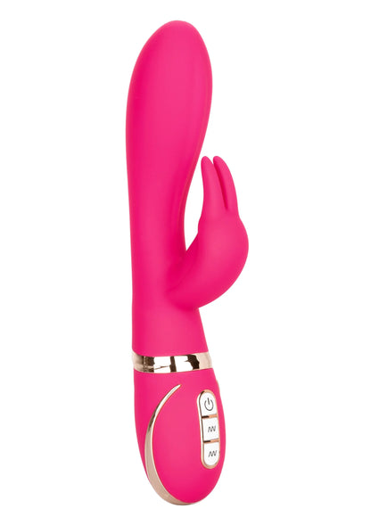 Bestel: Jack Rabbit Signature Silicone Ultra - Soft Rabbit vibrator by CalExotics - bij Happytoys: de erotische sex webshop | liever Happy dan Easy ⭐⭐⭐⭐⭐ - Default Title - 12437 - PINK