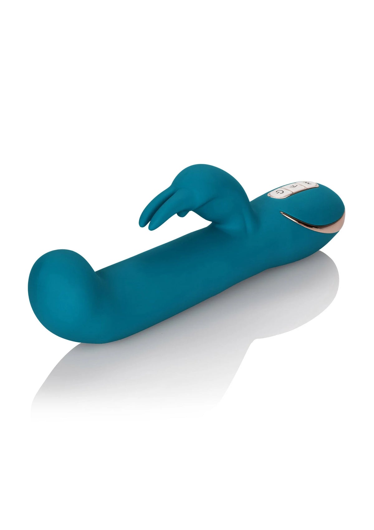 Bestel: Jack Rabbit Signature Silicone Rocking 'G” Rabbit Vibrator by CalExotics - bij Happytoys: de erotische sex webshop | liever Happy dan Easy ⭐⭐⭐⭐⭐