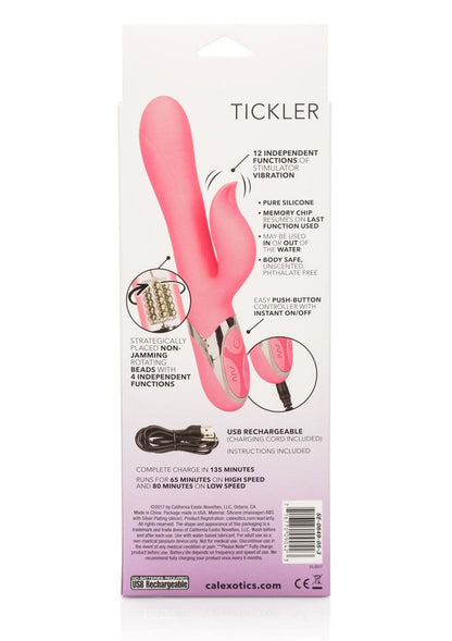 Bestel: Enchanted Tickler Double vibrator by CalExotics - bij Happytoys: de erotische sex webshop | liever Happy dan Easy ⭐⭐⭐⭐⭐