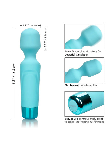 Bestel: Wand vibrator by CalExotics Eden - bij Happytoys: de erotische sex webshop | liever Happy dan Easy ⭐⭐⭐⭐⭐