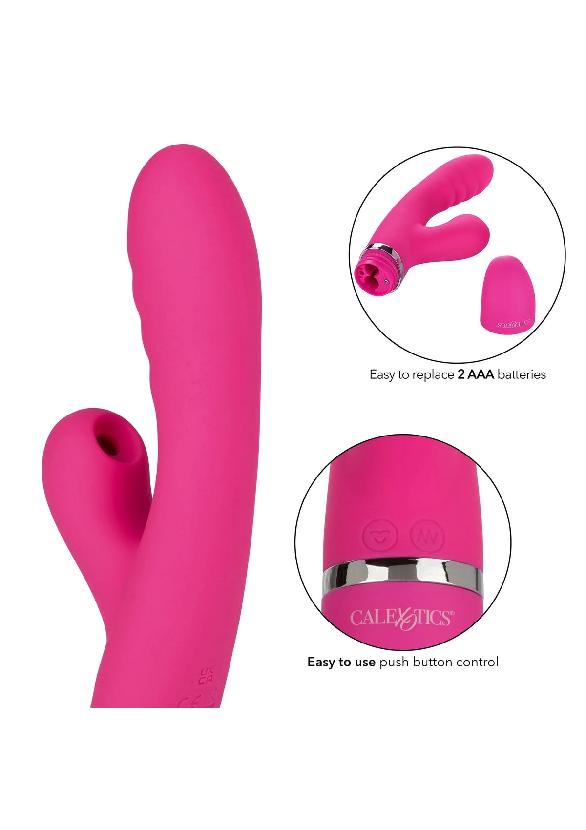 Bestel: Foreplay Frenzy Pucker vibrator by CalExotics - bij Happytoys: de erotische sex webshop | liever Happy dan Easy ⭐⭐⭐⭐⭐