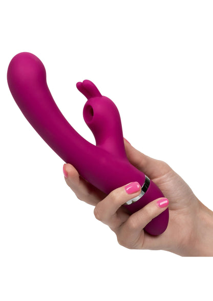Bestel: Foreplay Frenzy Bunny Kisser double action suction by CalExotics - bij Happytoys: de erotische sex webshop | liever Happy dan Easy ⭐⭐⭐⭐⭐