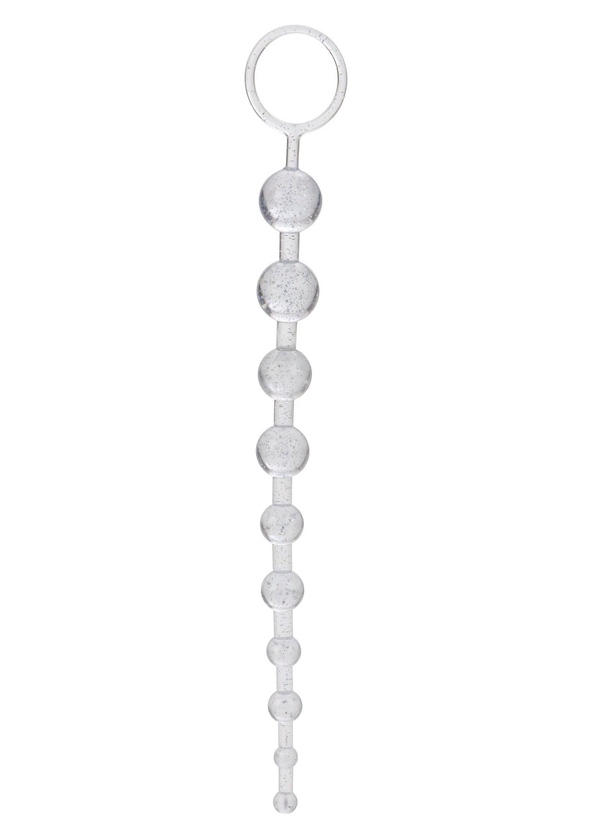 Bestel: Platinum X - 10 Beads Anaal kralen by CalExotics - bij Happytoys: de erotische sex webshop | liever Happy dan Easy ⭐⭐⭐⭐⭐ - Default Title - 12531 - SILVER
