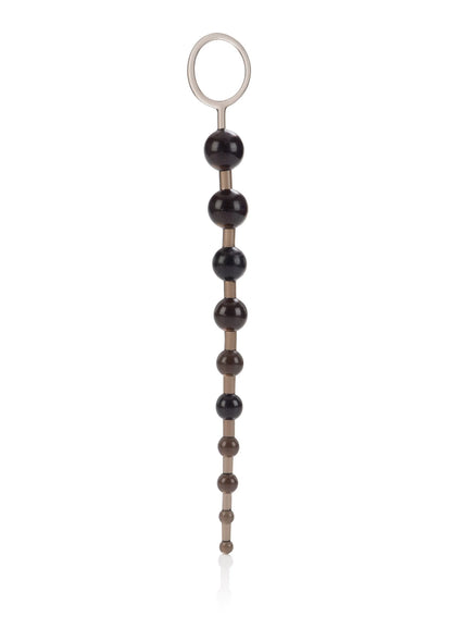 Bestel: X - 10 Beads by CalExotics Beads - bij Happytoys: de erotische sex webshop | liever Happy dan Easy ⭐⭐⭐⭐⭐ - Zwart - 12535 - BLACK