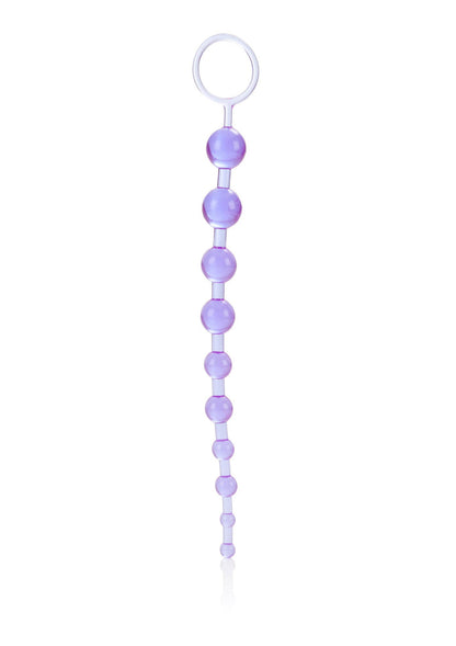 Bestel: X - 10 Beads by CalExotics Beads - bij Happytoys: de erotische sex webshop | liever Happy dan Easy ⭐⭐⭐⭐⭐ - Paars - 12535 - PURPLE