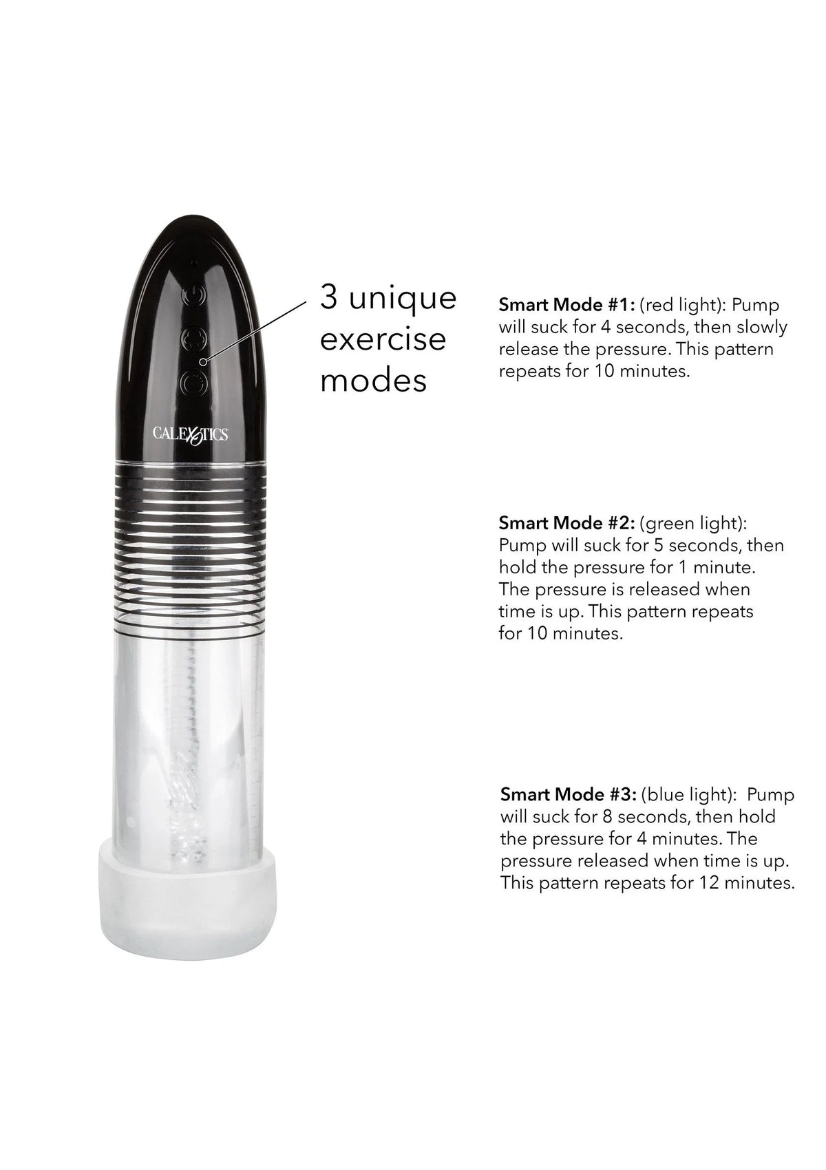 Bestel: Optimum Series Executive Automatic Smart Pump by CalExotics - bij Happytoys: de erotische sex webshop | liever Happy dan Easy ⭐⭐⭐⭐⭐