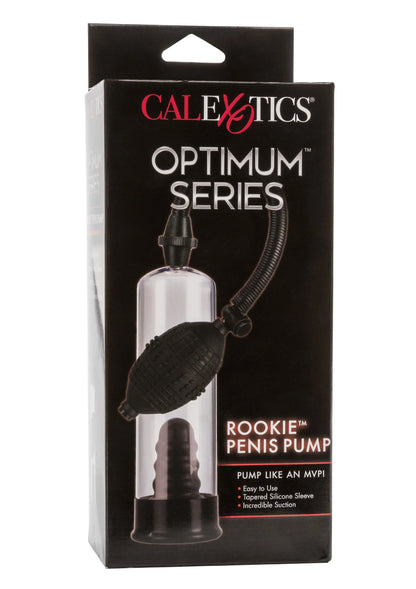 Bestel: Optimum Series Rookie Penis Pump by CalExotics - bij Happytoys: de erotische sex webshop | liever Happy dan Easy ⭐⭐⭐⭐⭐