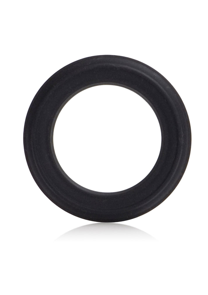 Bestel: Caesar Silicone Ring by CalExotics Rings - bij Happytoys: de erotische sex webshop | liever Happy dan Easy ⭐⭐⭐⭐⭐ - Default Title - 12692 - BLACK