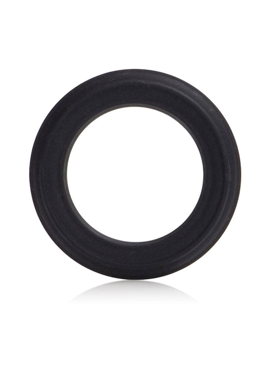 Bestel: Caesar Silicone Ring by CalExotics Rings - bij Happytoys: de erotische sex webshop | liever Happy dan Easy ⭐⭐⭐⭐⭐ - Default Title - 12692 - BLACK