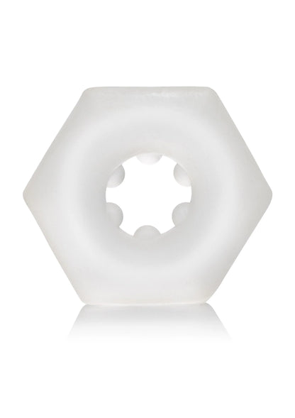 Bestel: CalExotics Sexagon Enhancer - bij Happytoys: de erotische sex webshop | liever Happy dan Easy ⭐⭐⭐⭐⭐ - Default Title - 12696 - CLEAR