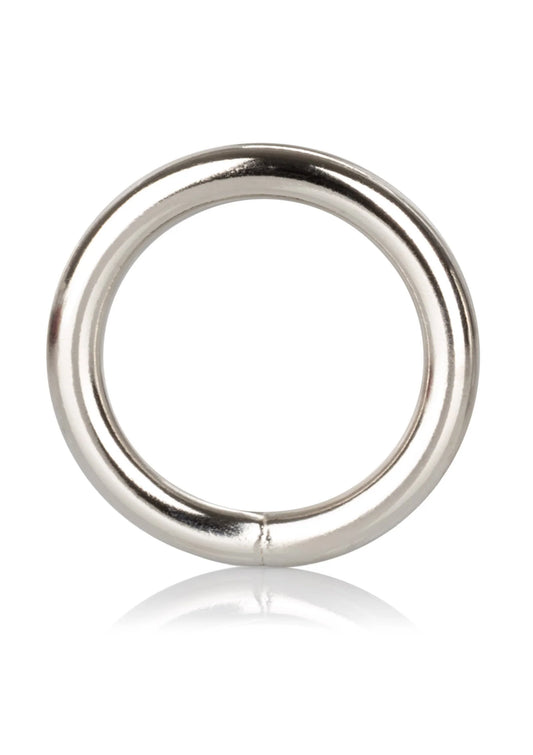 Bestel: Silver Ring - Small by CalExotics - bij Happytoys: de erotische sex webshop | liever Happy dan Easy ⭐⭐⭐⭐⭐ - Default Title - 12698 - SILVER