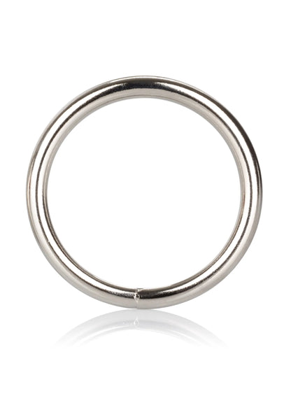 Bestel: Silver Ring - Large by CalExotics - bij Happytoys: de erotische sex webshop | liever Happy dan Easy ⭐⭐⭐⭐⭐ - Default Title - 12700 - SILVER