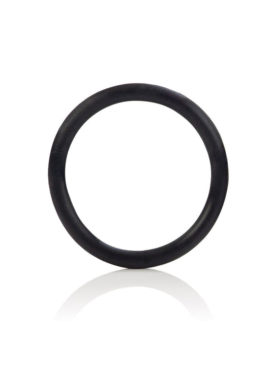 Bestel: Rubber Ring Large by CalExotics Rings - bij Happytoys: de erotische sex webshop | liever Happy dan Easy ⭐⭐⭐⭐⭐ - Default Title - 12704 - BLACK