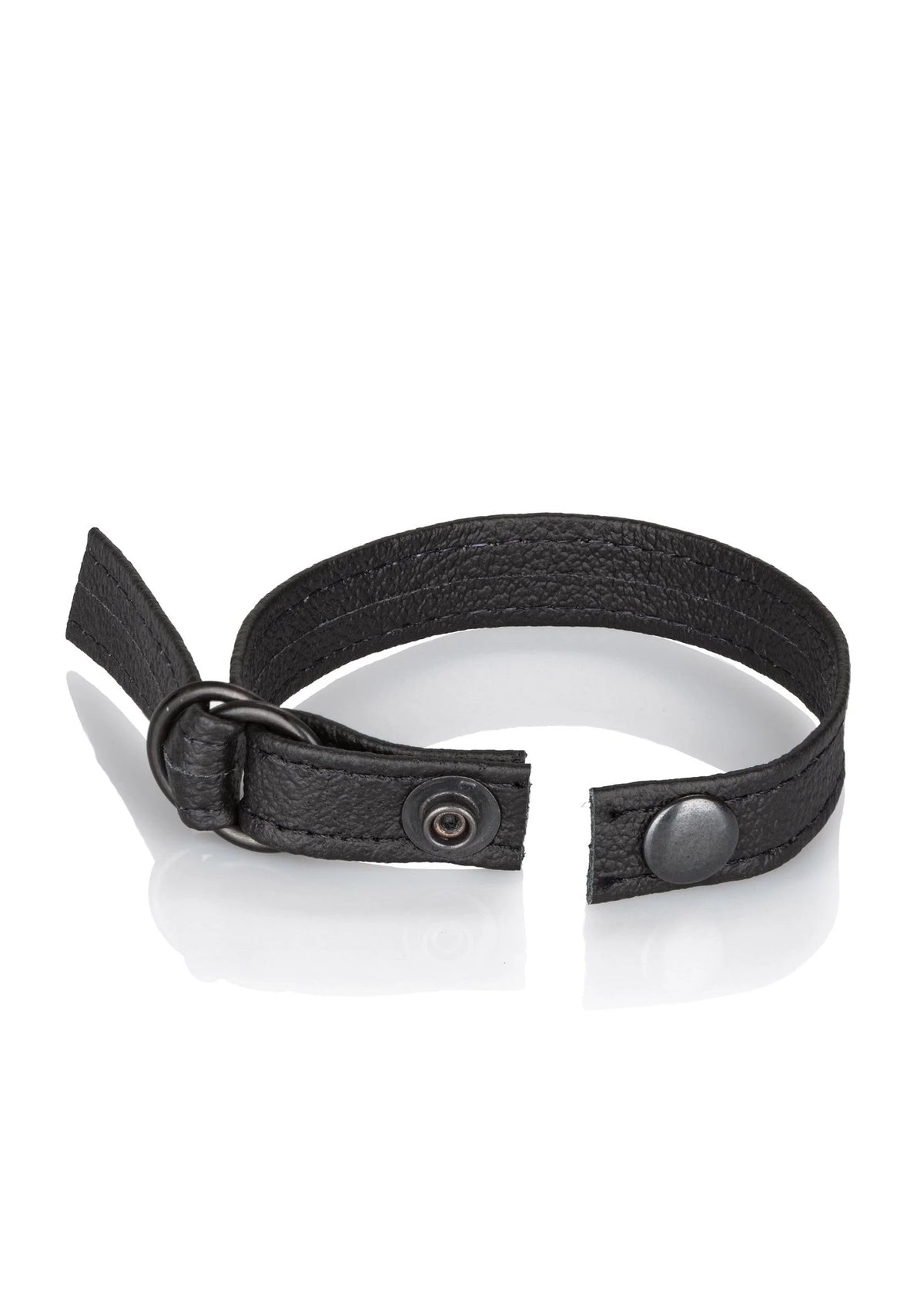 Bestel: Leather Cinch Cockring by CalExotics - bij Happytoys: de erotische sex webshop | liever Happy dan Easy ⭐⭐⭐⭐⭐