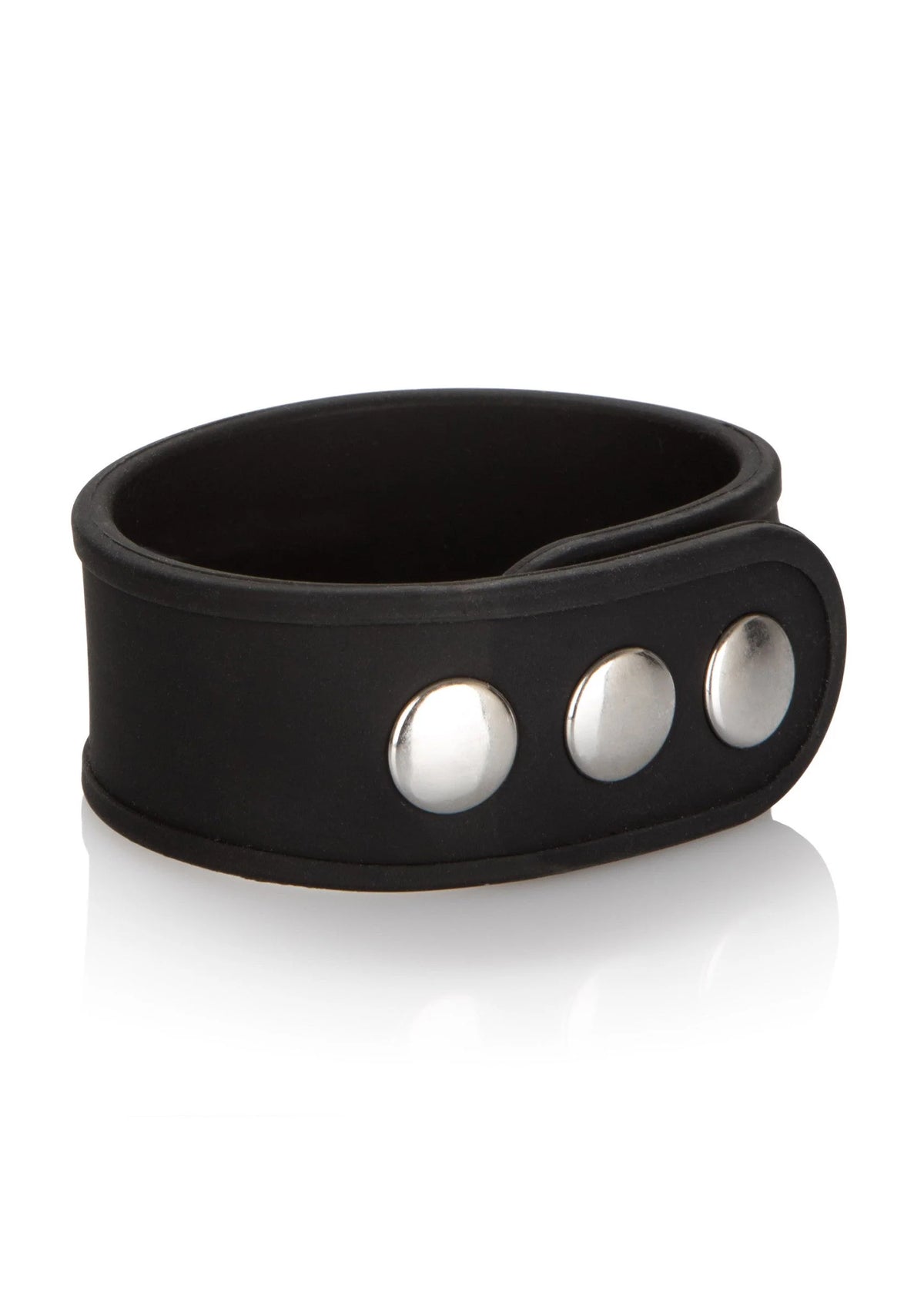 Bestel: Silicone Tri - Snap Erection Ring by CalExotics - bij Happytoys: de erotische sex webshop | liever Happy dan Easy ⭐⭐⭐⭐⭐ - Default Title - 12715 - BLACK