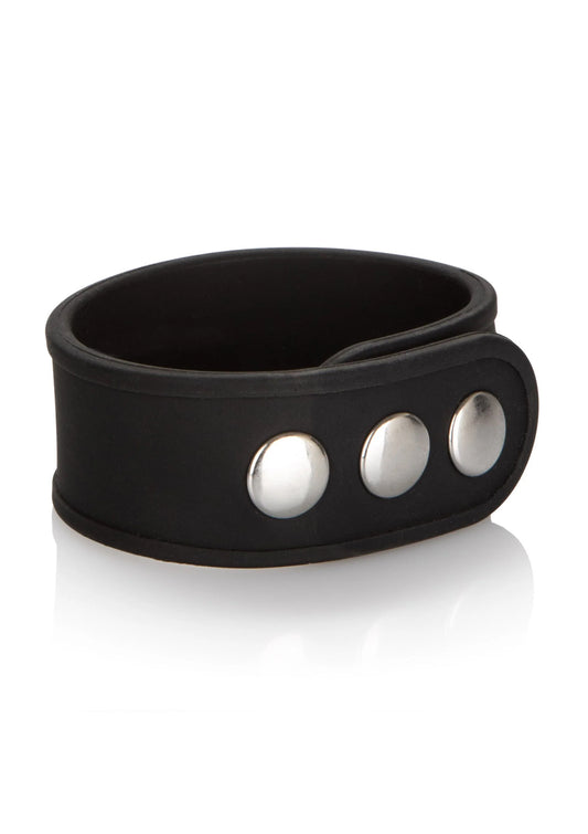 Bestel: Silicone Tri - Snap Erection Ring by CalExotics - bij Happytoys: de erotische sex webshop | liever Happy dan Easy ⭐⭐⭐⭐⭐ - Default Title - 12715 - BLACK
