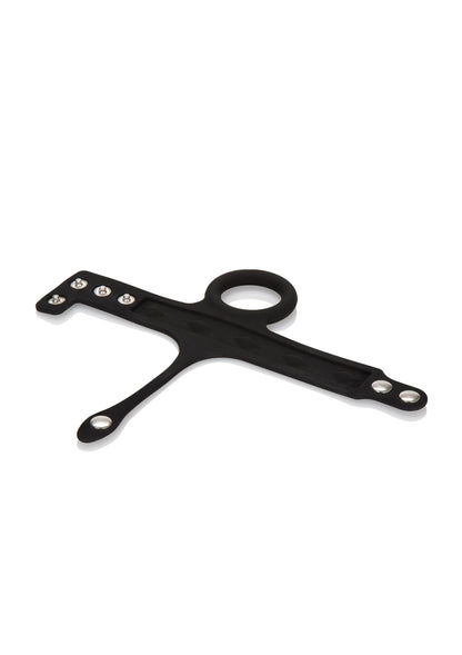 Bestel: Silicone Tri - Snap Ball Spreader by CalExotics - bij Happytoys: de erotische sex webshop | liever Happy dan Easy ⭐⭐⭐⭐⭐