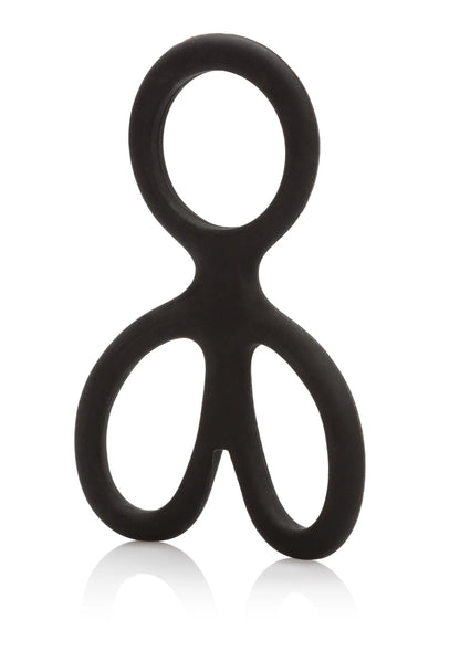 Bestel: Silicone Ball Spreader by CalExotics - bij Happytoys: de erotische sex webshop | liever Happy dan Easy ⭐⭐⭐⭐⭐ - Default Title - 12724 - BLACK
