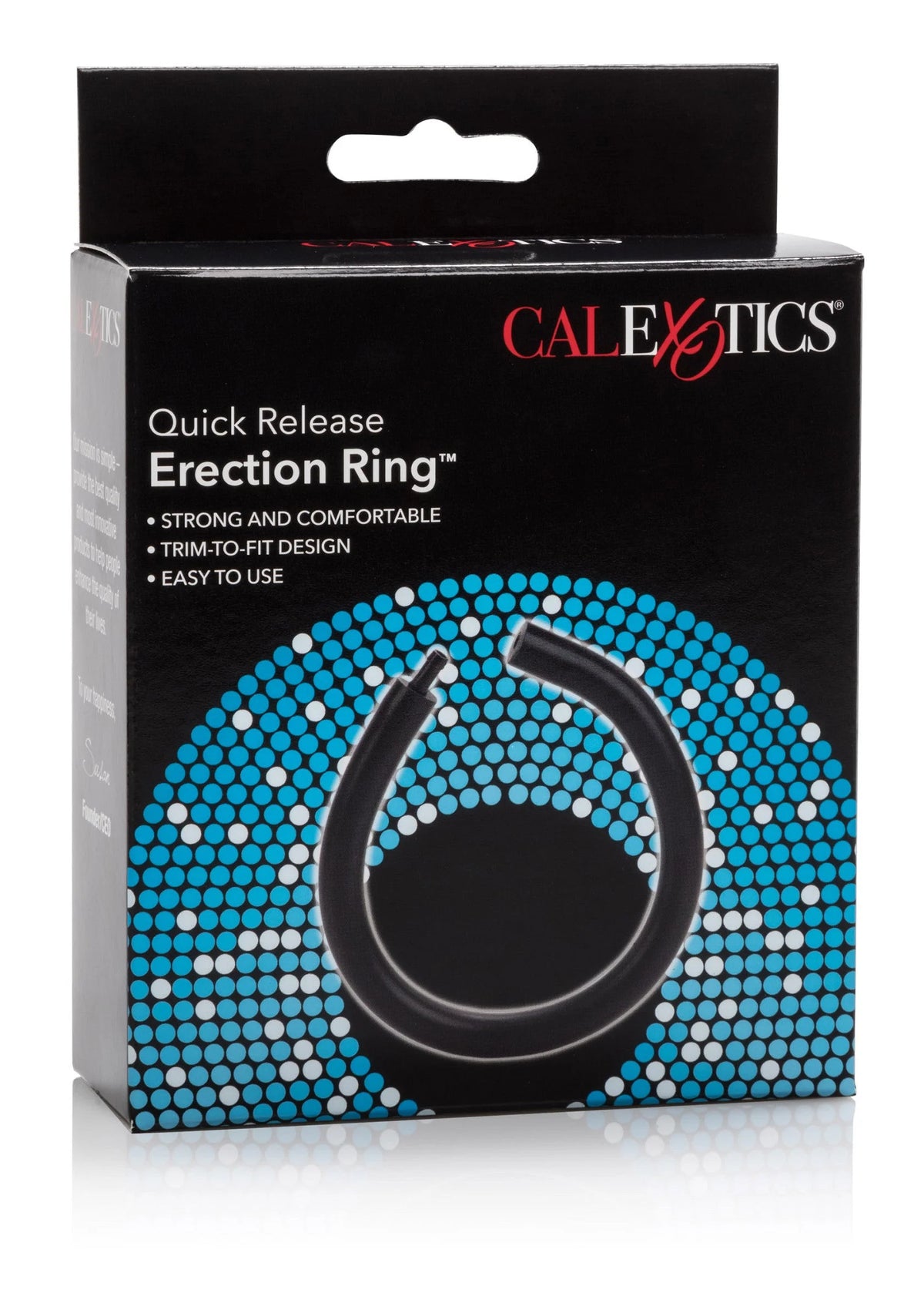 Bestel: Quick Release Erection Ring by CalExotics - bij Happytoys: de erotische sex webshop | liever Happy dan Easy ⭐⭐⭐⭐⭐