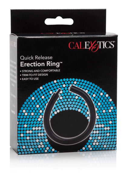 Bestel: Quick Release Erection Ring by CalExotics - bij Happytoys: de erotische sex webshop | liever Happy dan Easy ⭐⭐⭐⭐⭐