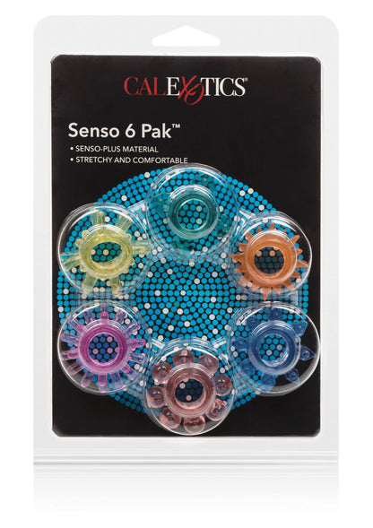 Bestel: CalExotics Senso 6 Pak - bij Happytoys: de erotische sex webshop | liever Happy dan Easy ⭐⭐⭐⭐⭐