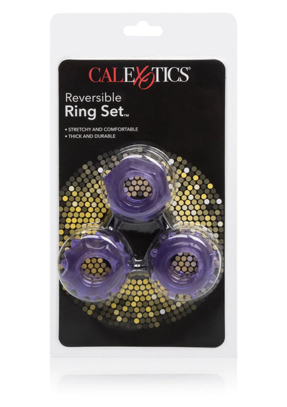 Bestel: Reversible Ring Set by CalExotics Rings - bij Happytoys: de erotische sex webshop | liever Happy dan Easy ⭐⭐⭐⭐⭐