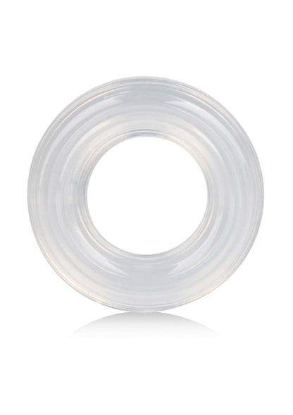 Bestel: Premium Silicone Ring - Extra Large by CalExotics - bij Happytoys: de erotische sex webshop | liever Happy dan Easy ⭐⭐⭐⭐⭐ - Default Title - 12735 - CLEAR