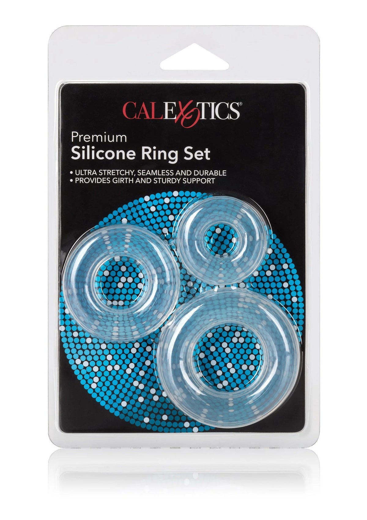 Bestel: CalExotics Premium Silicone Ring Set - bij Happytoys: de erotische sex webshop | liever Happy dan Easy ⭐⭐⭐⭐⭐