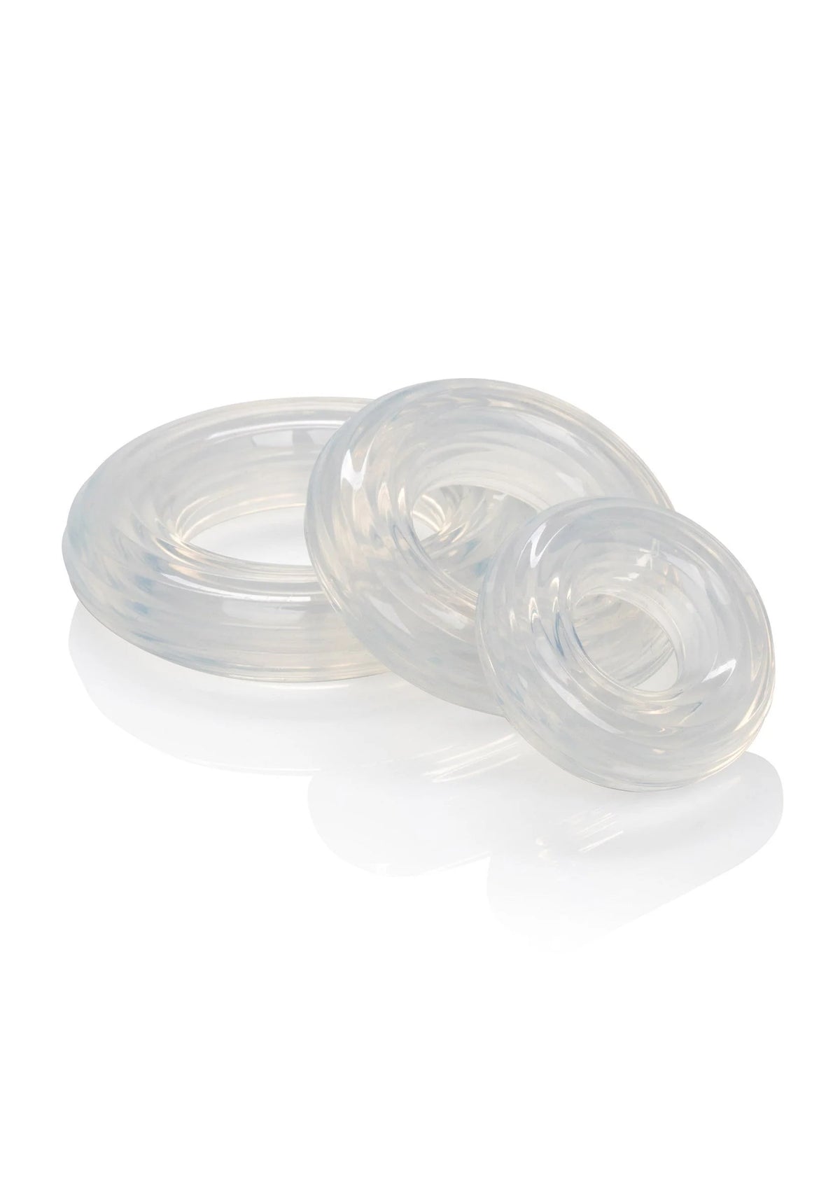 Bestel: CalExotics Premium Silicone Ring Set - bij Happytoys: de erotische sex webshop | liever Happy dan Easy ⭐⭐⭐⭐⭐