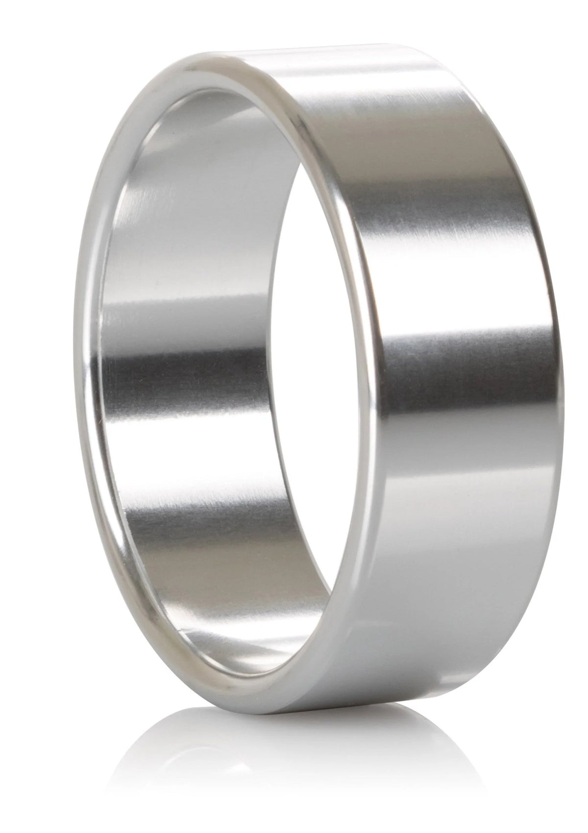 Bestel: Alloy Metallic Ring - Extra Large by CalExotics - bij Happytoys: de erotische sex webshop | liever Happy dan Easy ⭐⭐⭐⭐⭐ - Default Title - 12751 - SILVER